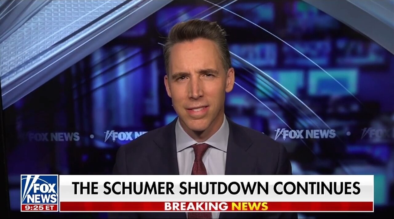 Sen Josh Hawley: Were At A Breaking Point!
