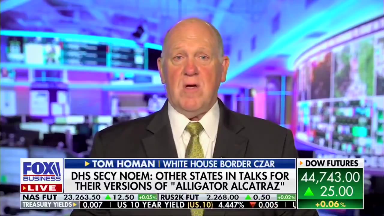 Tom Homan: ICE is MOVING QUICKLY on drastically expanding deportation capacity