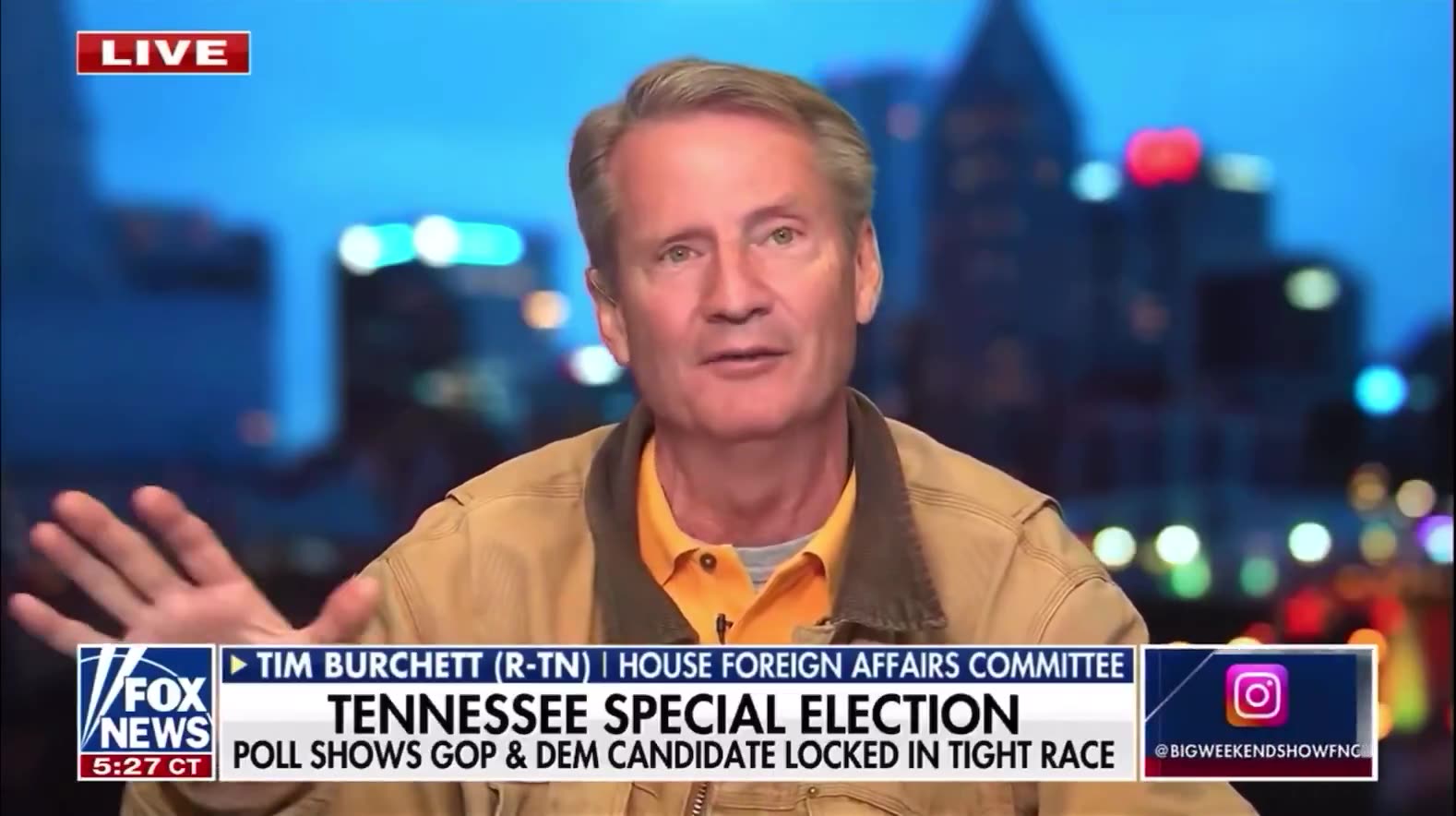 Tim Burchett Is Concerned About Homegrown Marxists Hitting Red States Like Tennessee