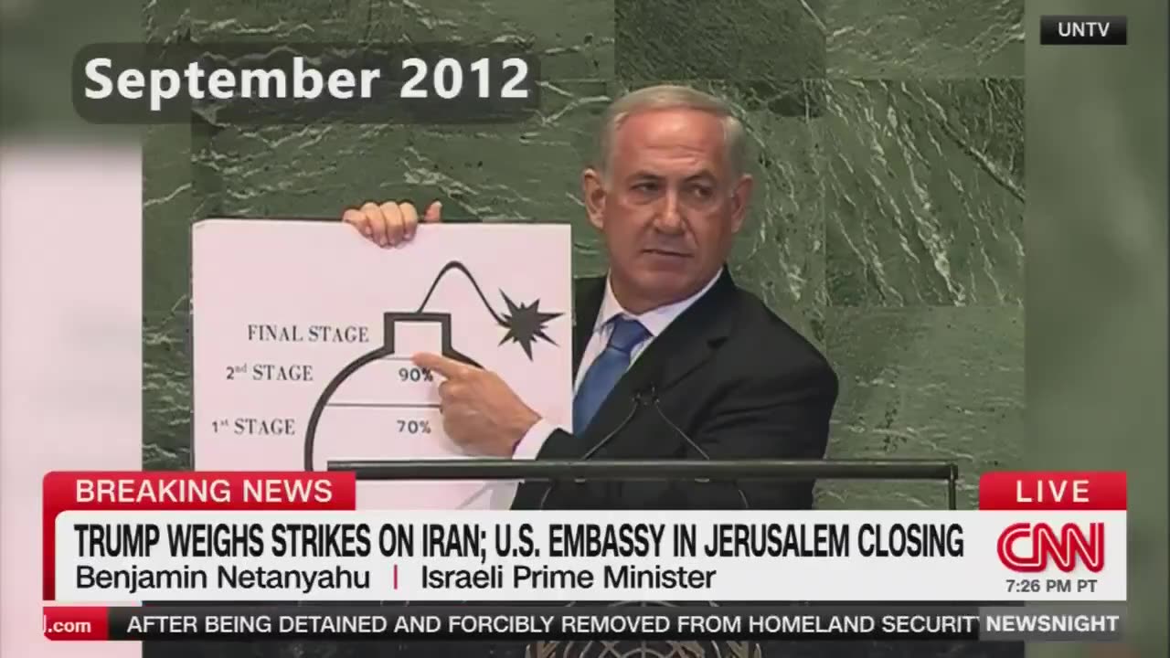 Netanyahu has Warmongered against Iran for 30 years claiming they are Months Away From A Nuke! ✡🤥