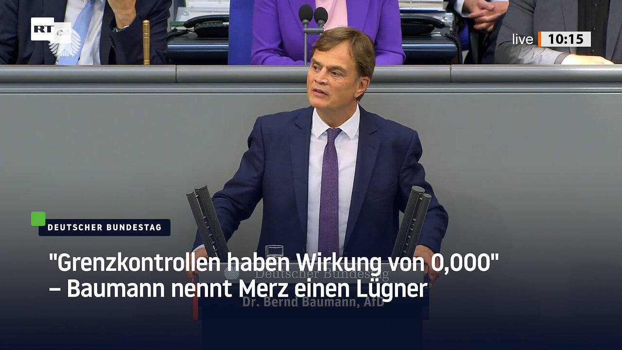 AfD spricht von perfider Strategie bei Grenzpolitik der Merz-Regierung