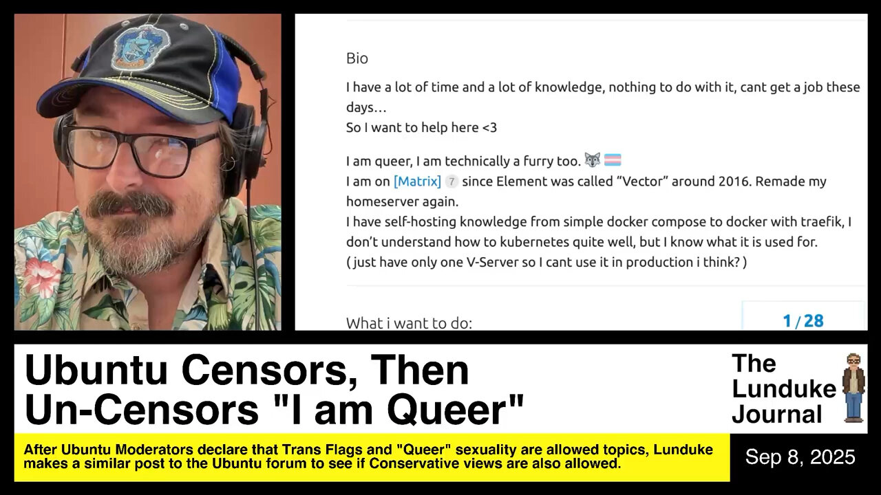 Ubuntu Allows Queer & Trans, Censors Conservative