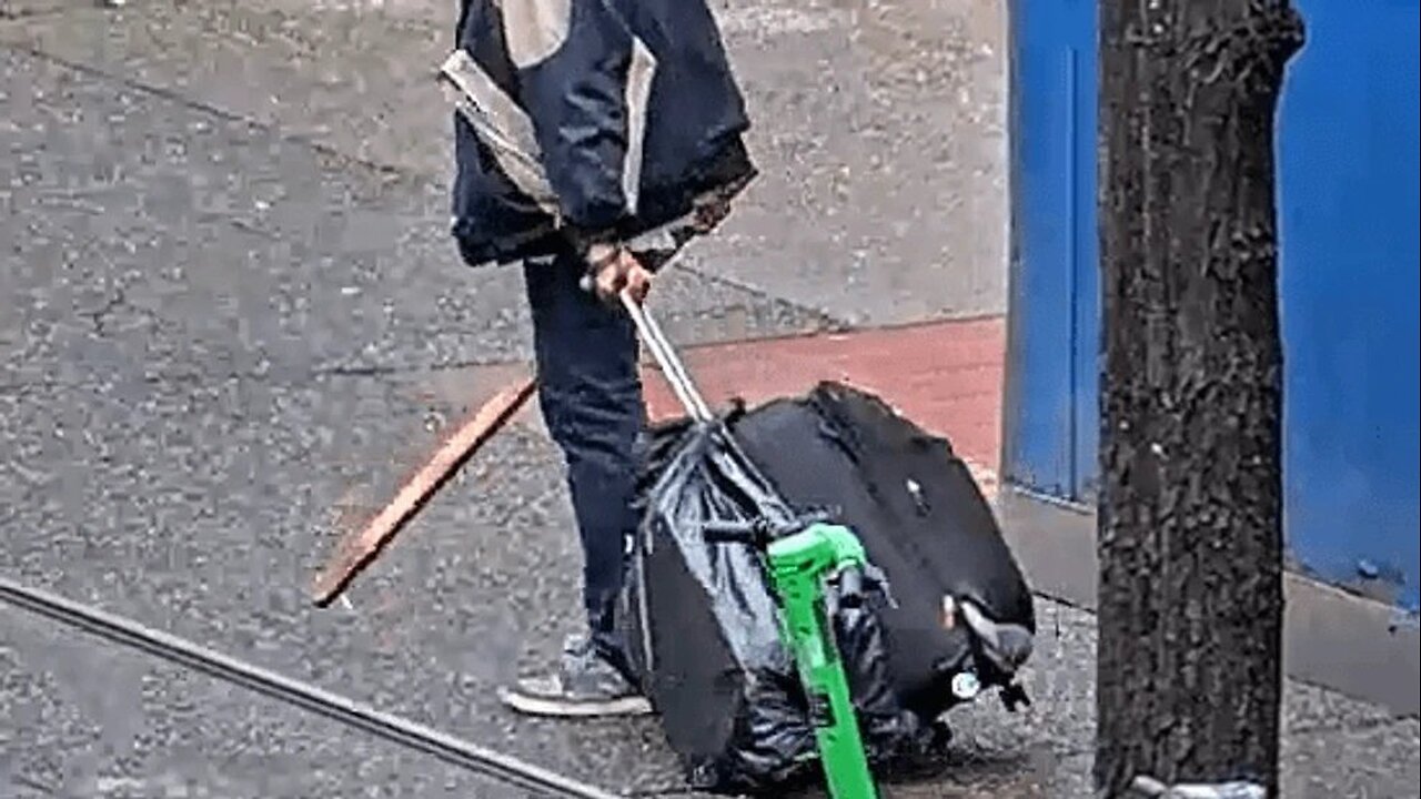 A 75-year-old woman in Seattle was BRUTALLY beaten by a man wielding a large