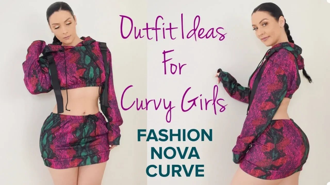 OUTFIT IDEAS FOR CURVY GIRLS | FASHION NOVA CURVE X VIKTORIA KAY