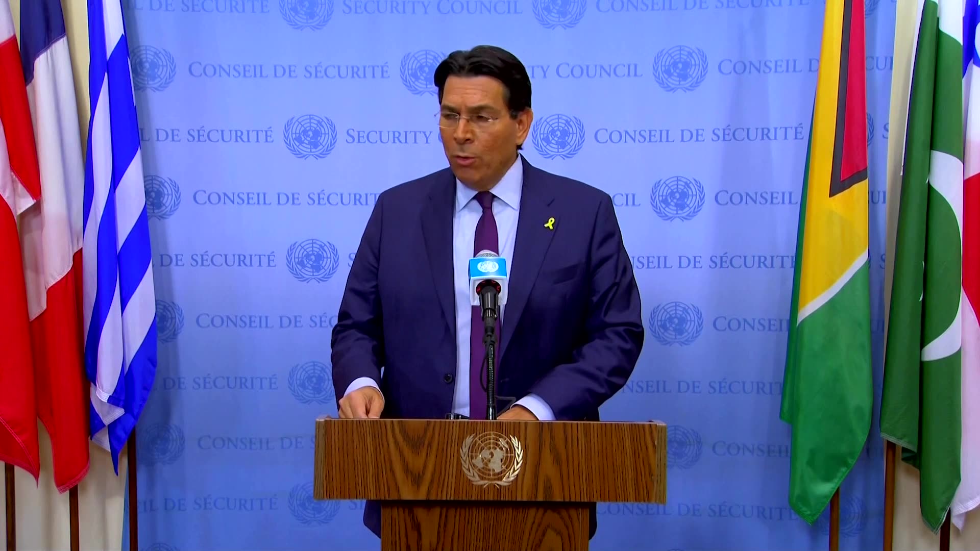 Israels UN ambassador says military operation will continue
