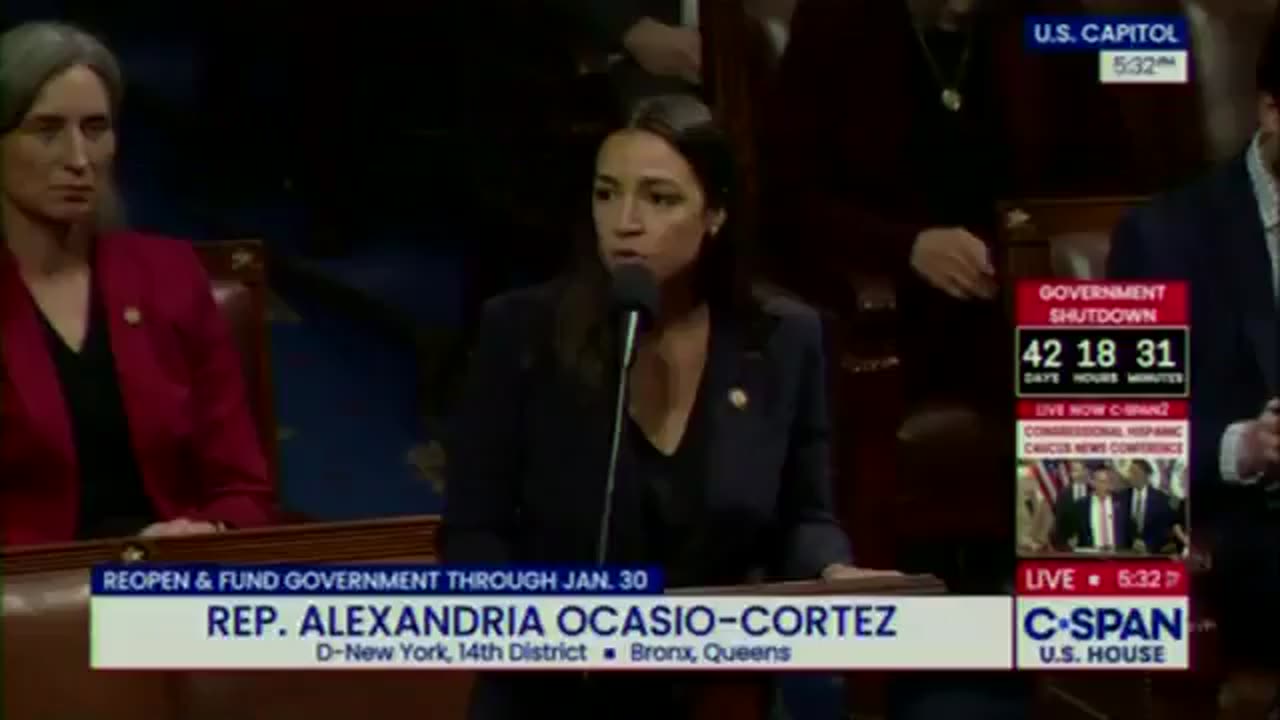 AOC: It is unconscionable that what we are debating right now is legislation that will give 8