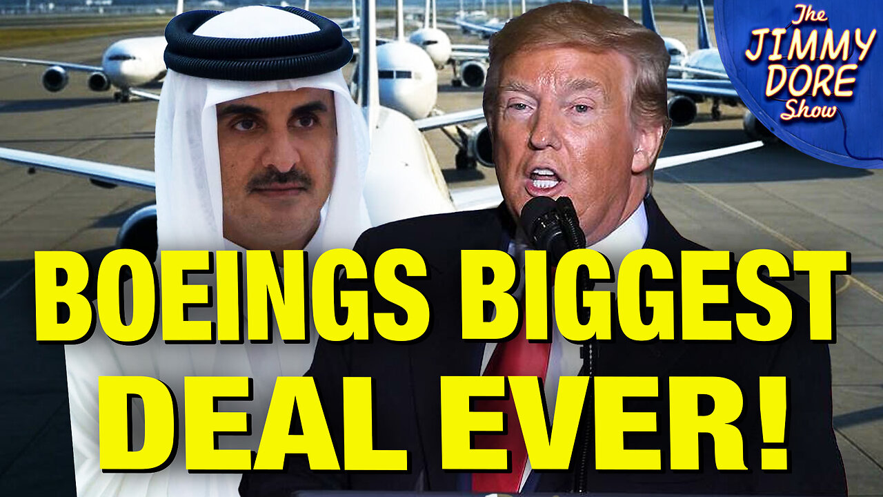 Trump Announces $200 BILLION Sale Of Boeing Aircraft To Qatar!