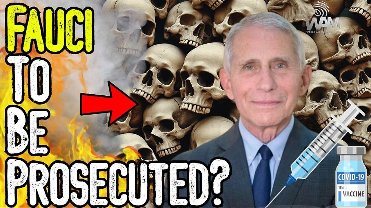 FAUCI TO BE PROSECUTED? - New Fake Covid Variant Razor Throat - Huge Vax Death Epidemic!
