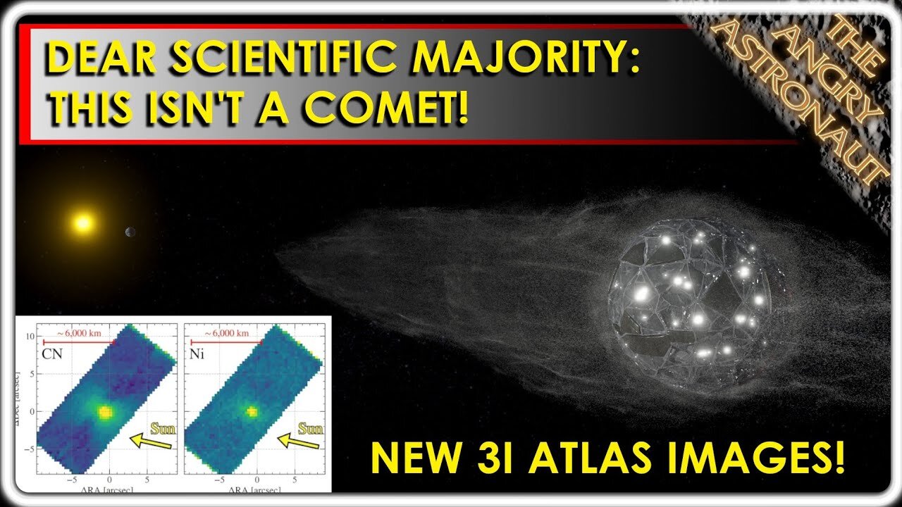 New 3I Atlas images unveiled! This thing isnt a comet!