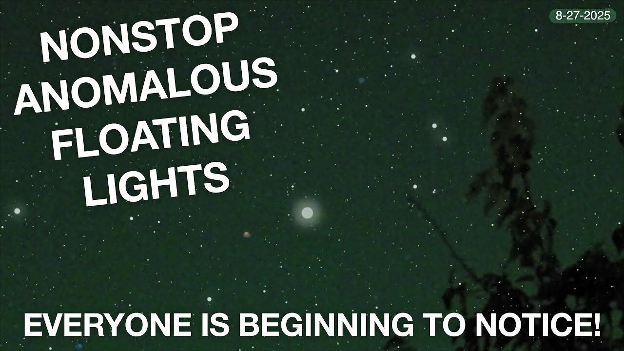 NONSTOP ANOMALOUS FLOATING LIGHTS are showing up EVERYWHERE throughout the SKY! Whats Happening?