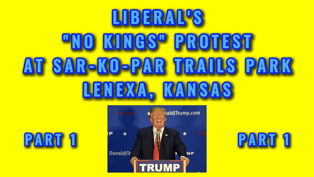 No Kings Protest At Sar-Ko-Par Trails Park In Lenexa, Kansas - Part 1 - June 15th, 2025