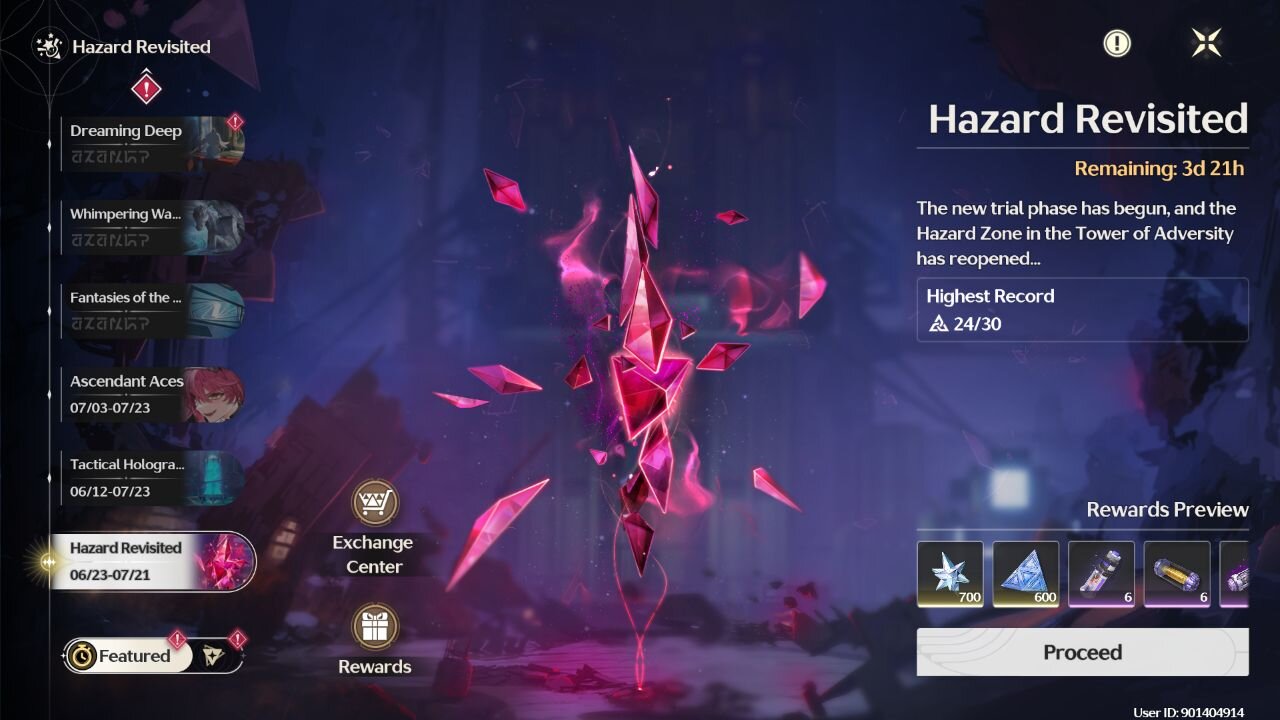 Hazard Zone Guide - Wuthering Waves - Version 2.4 part 1