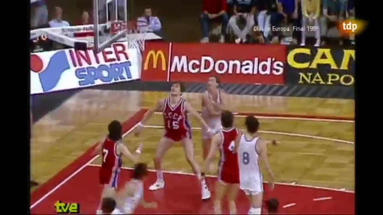 Checoslovaquia vs URSS Final EuroBasket 1985 (16 de Junio, 1985)
