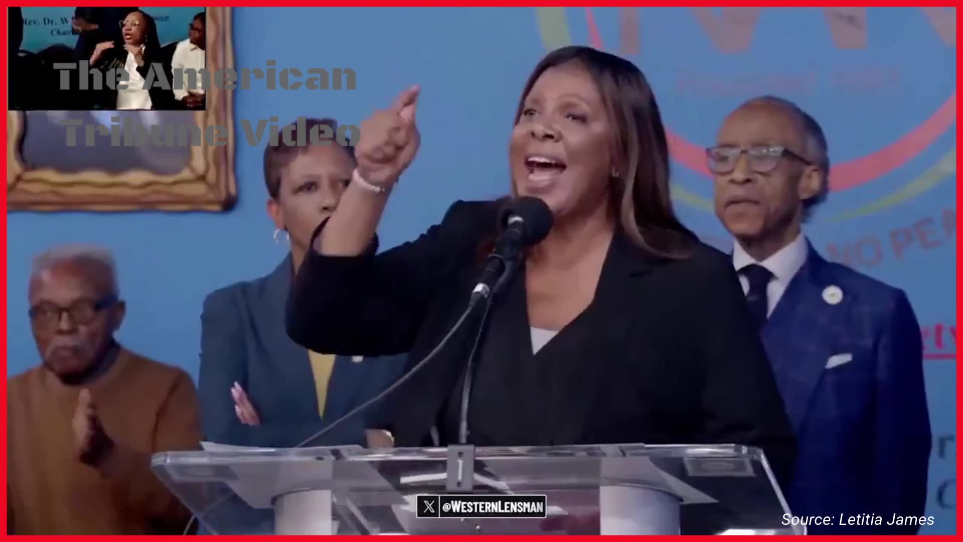 Letitia James Gets Hilariously Roasted for Her Berserk Speech