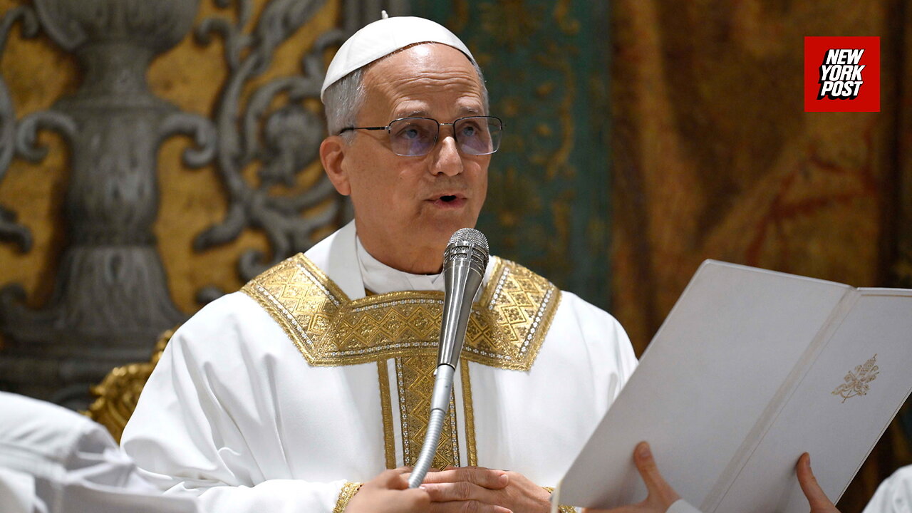 Pope Leo XIV celebrates first Mass as Pope Francis successor