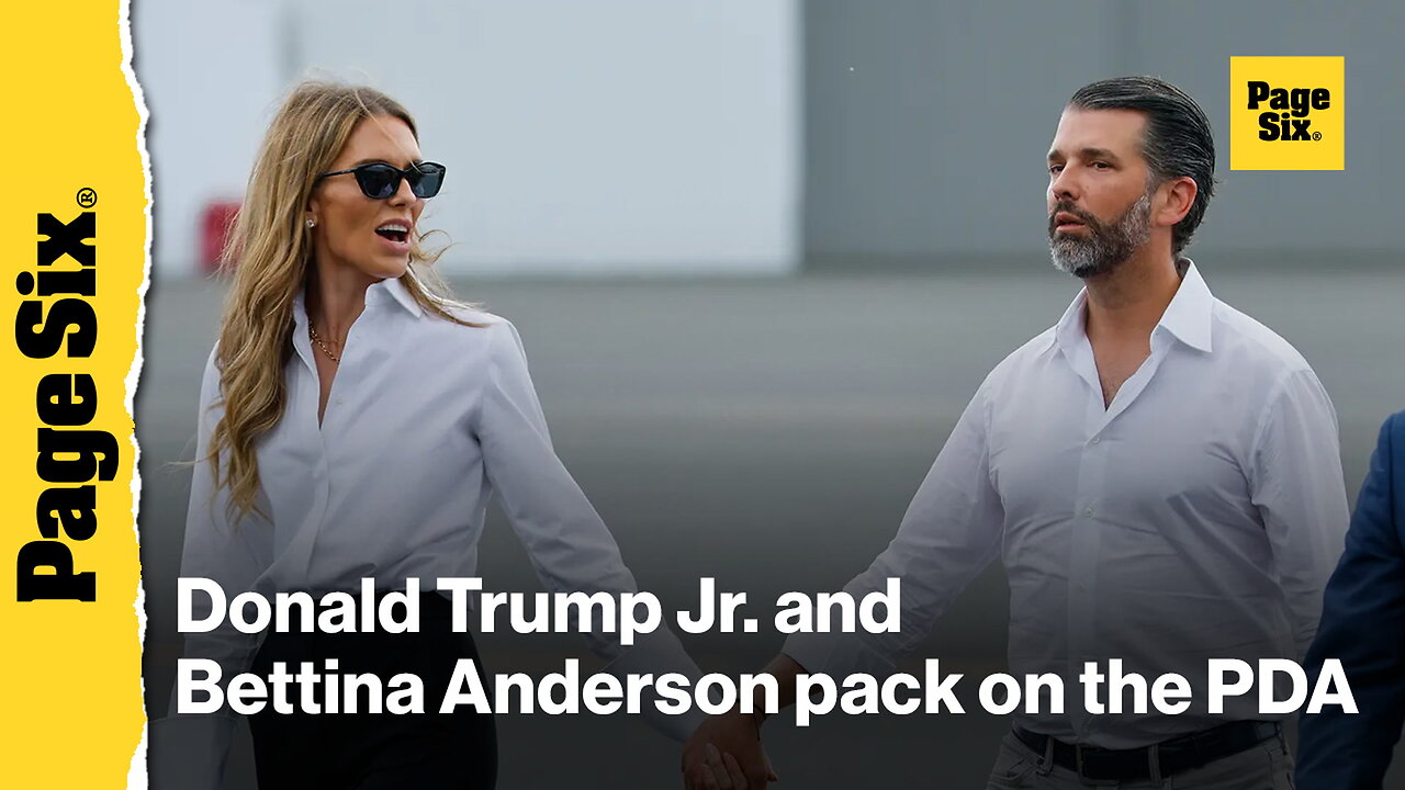 Watch Donald Trump Jr. pack on the PDA with his new girlfriend