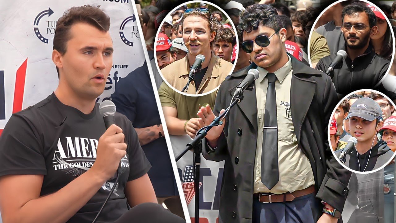 Charlie Kirk Hands Out Huge Ls At University Of California San Diego