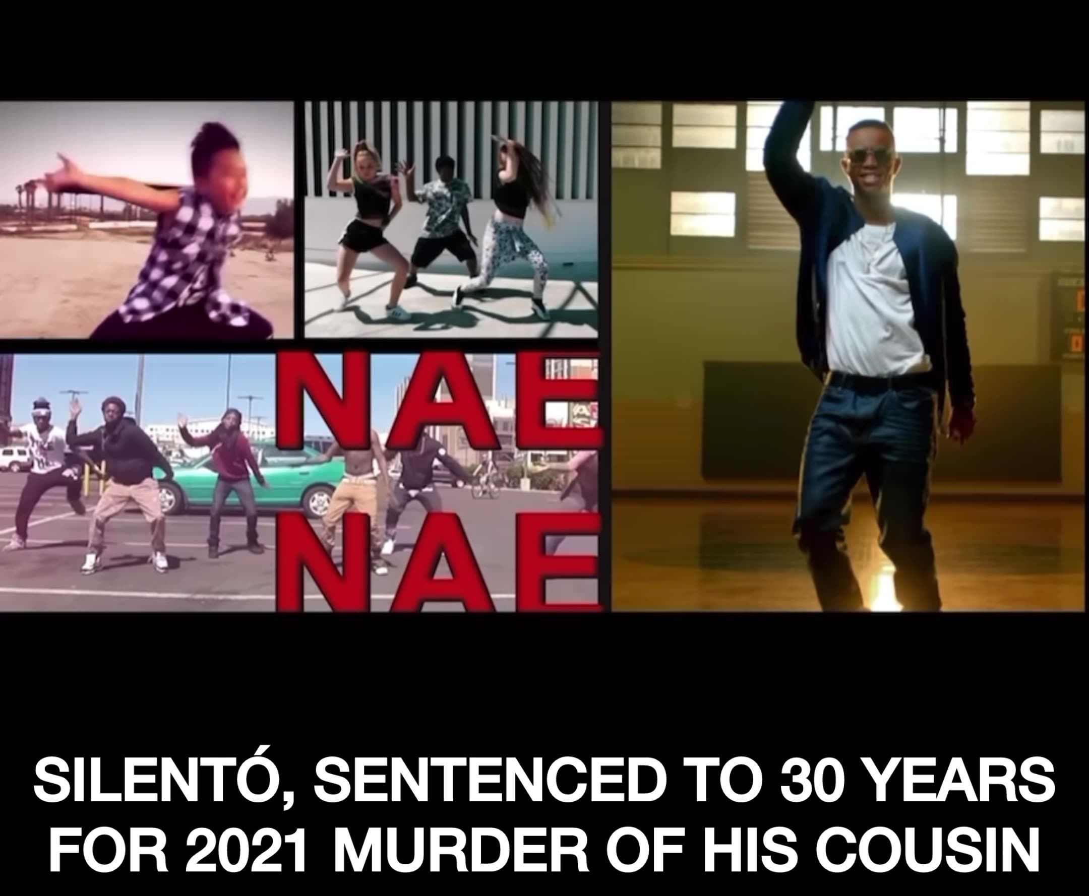 Silentó, known for Watch Me (Whip/Nae Nae), was sentenced to 30 years for murder of cousin