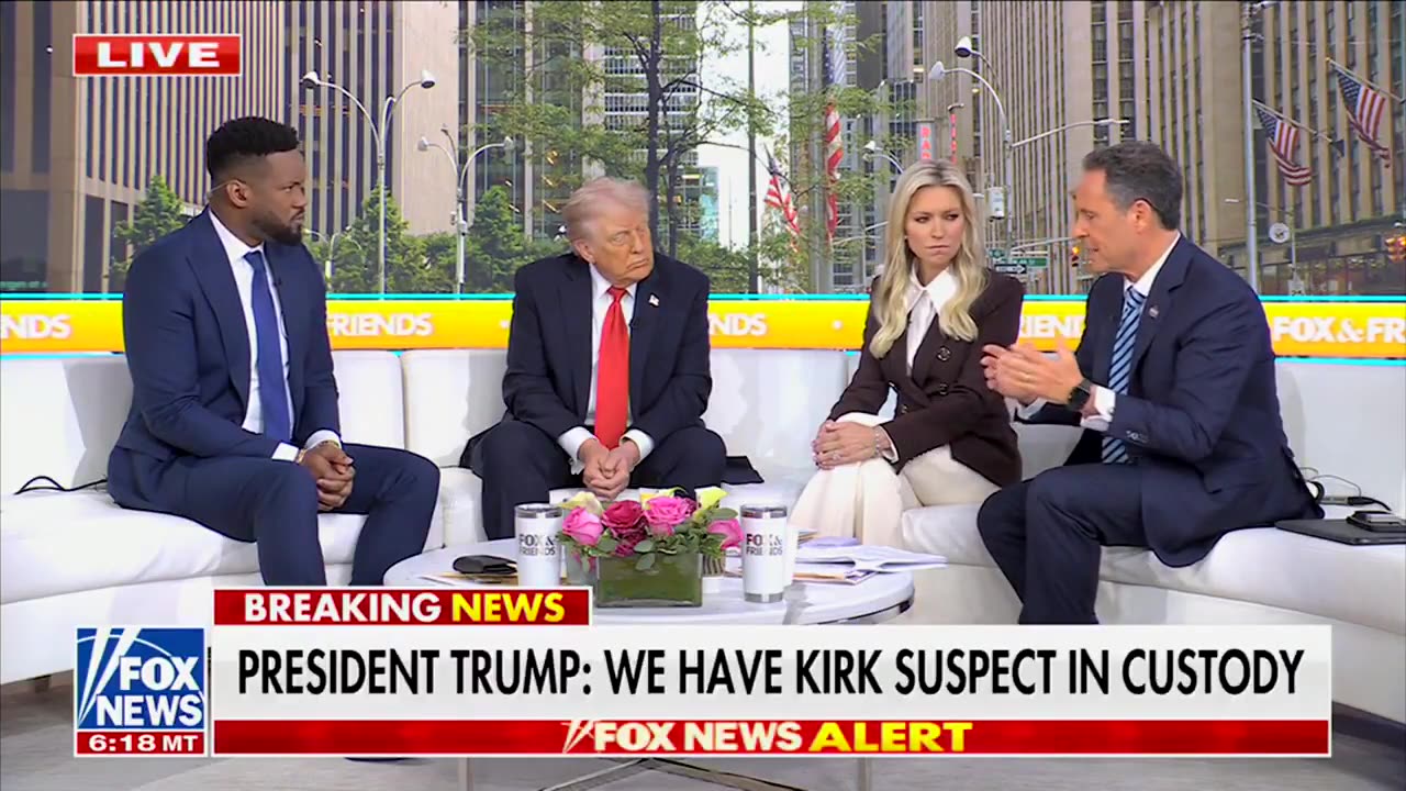 . @POTUS urges Americans to go forward rather than live in fear of political violence.