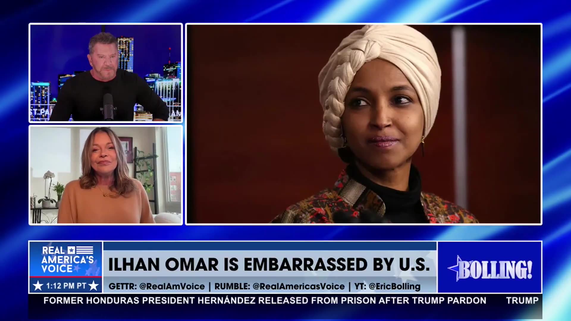 “I HAVE A PROBLEM WITH SOMEONE WHO…HATES THE UNITED STATES”