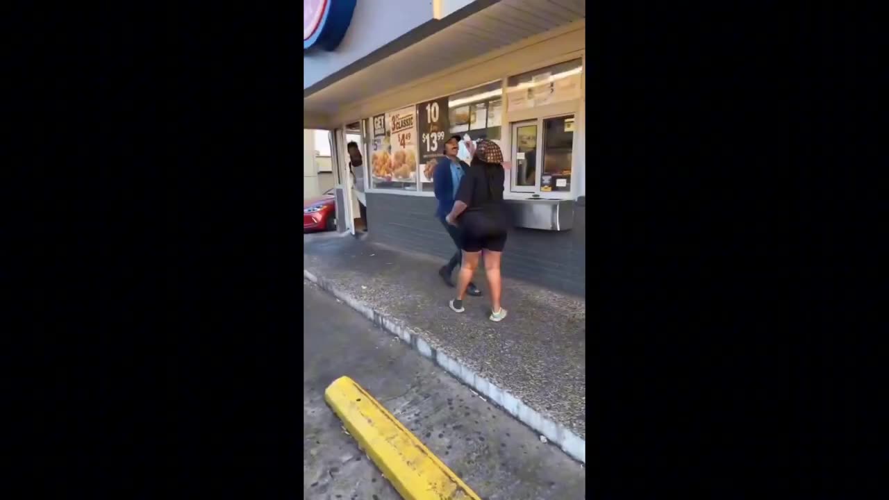 The Nigga Came Out at Churchs Chicken because a hoodrat did not know how to act