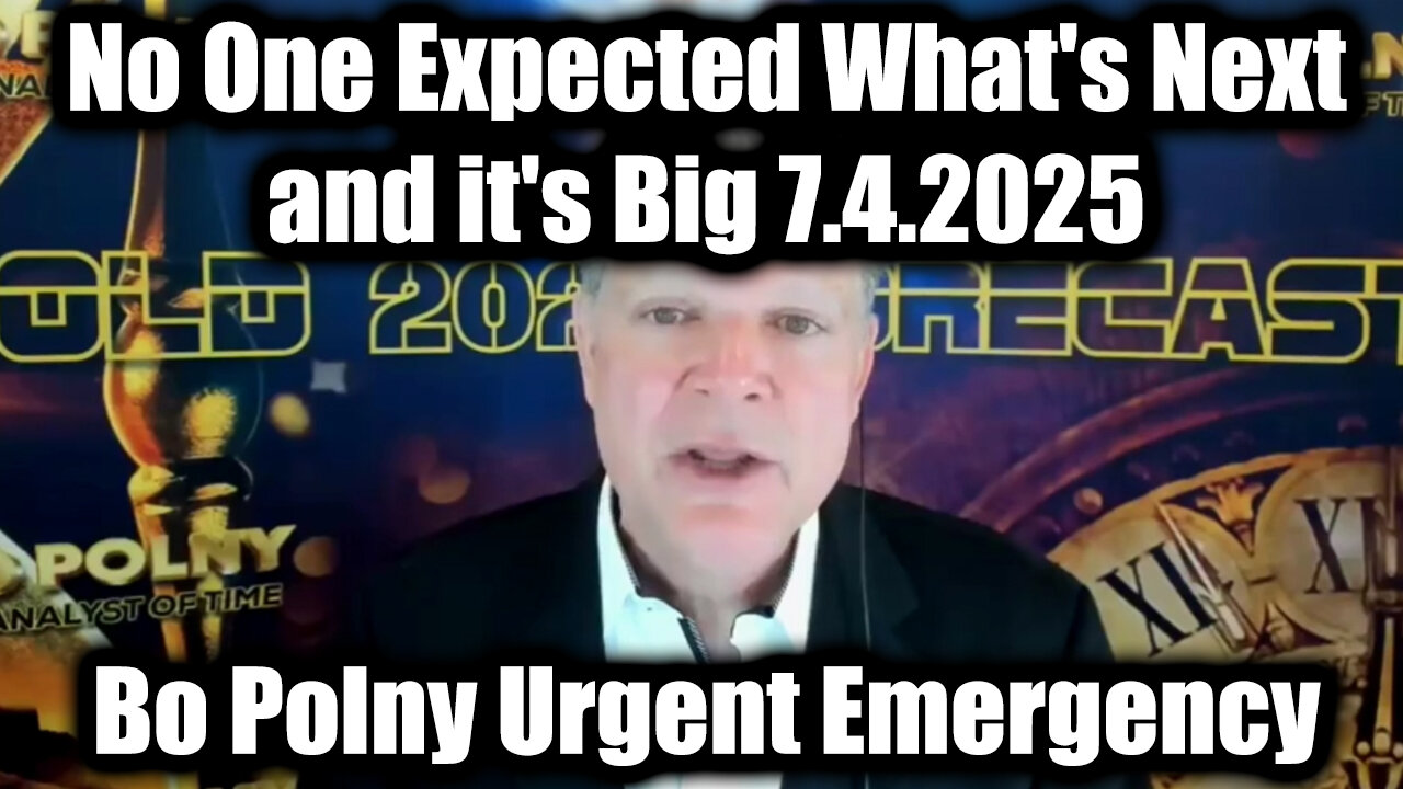 Bo Polny Get Ready 7.4.25 - No One Expected Whats Next and its Big!