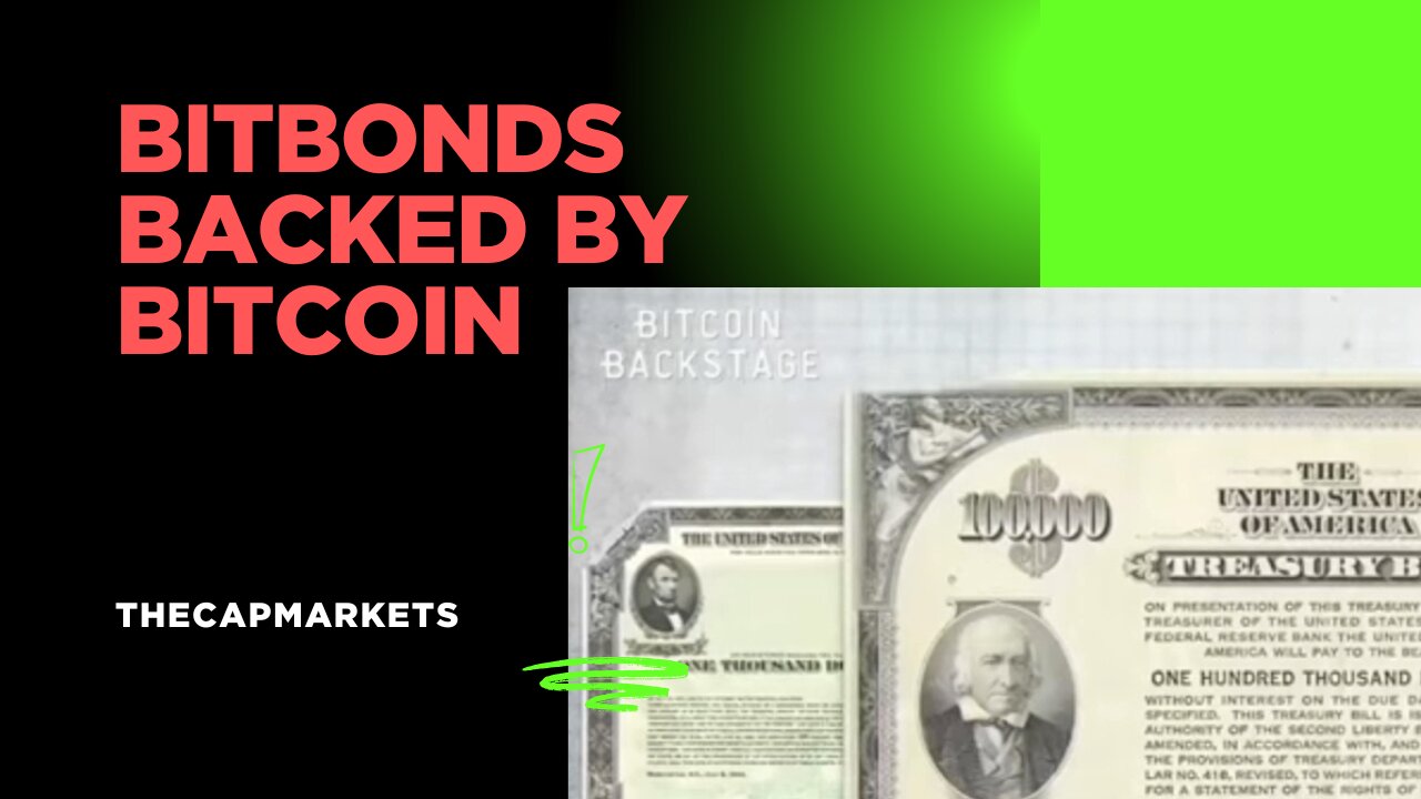 BITBONDS BACKED BY BITCOIN