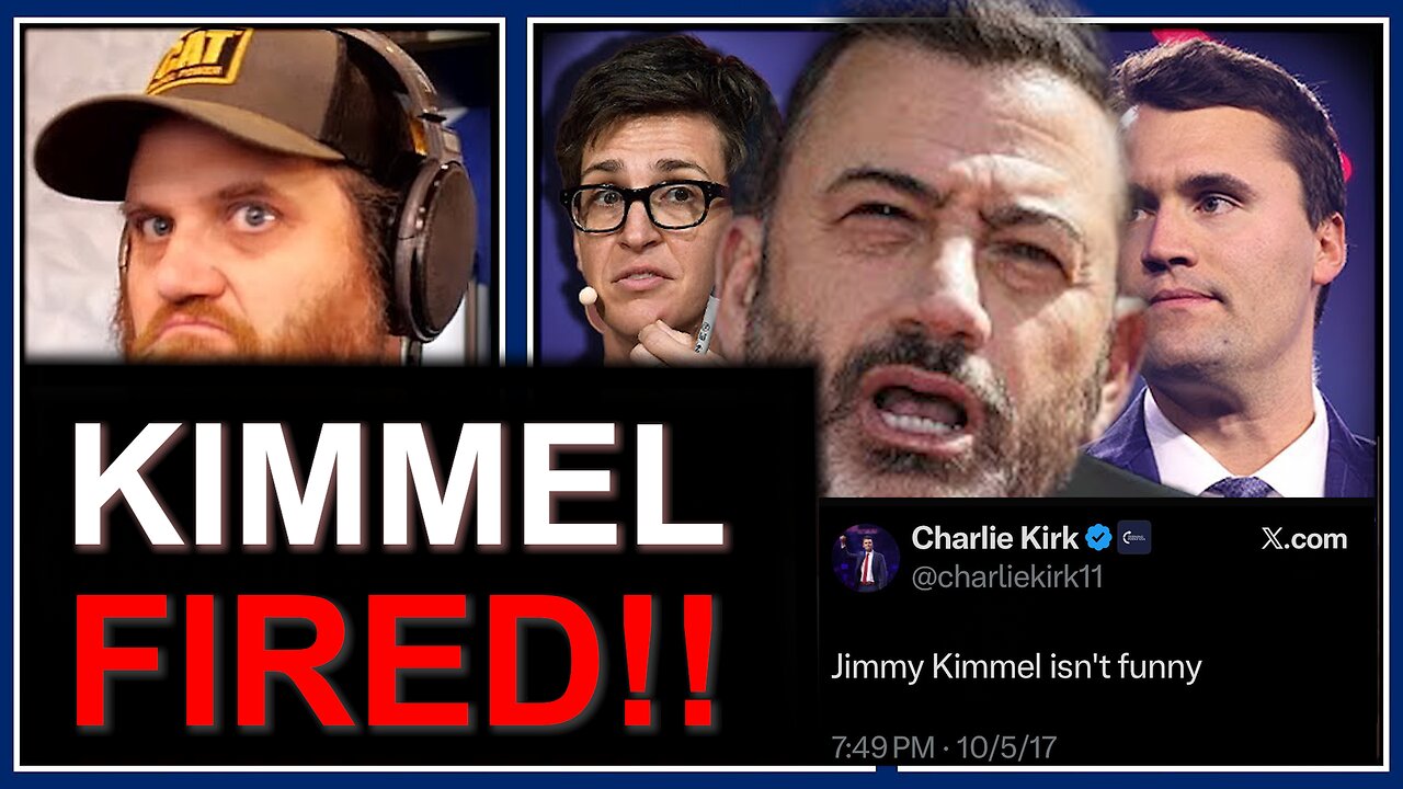 Jimmy Kimmel FIRED Over Charlie Kirk Comments! Stephen Colbert Out Already! Were Healing