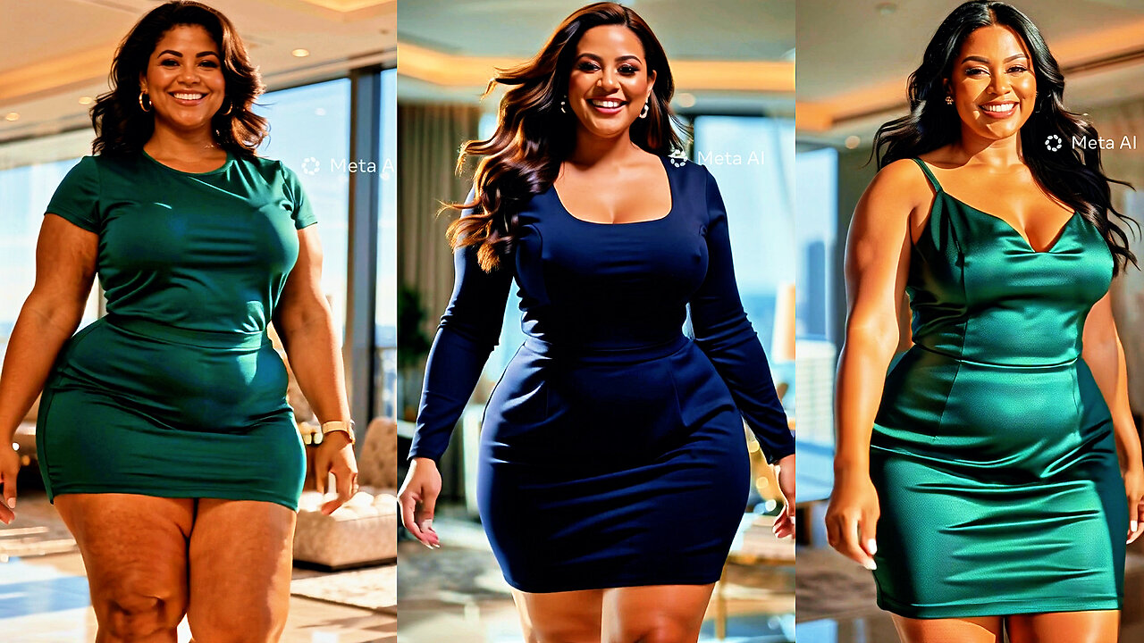 🔥BBW - Curvy Fashion Models 2026 👗 AI Fashion Trends • Womens • Viral Outfits • Luxury Fashion