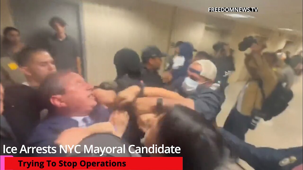 Ice Arrests NYC Mayoral Candidate Trying To Stop An Illegal Migrant From Being Detained