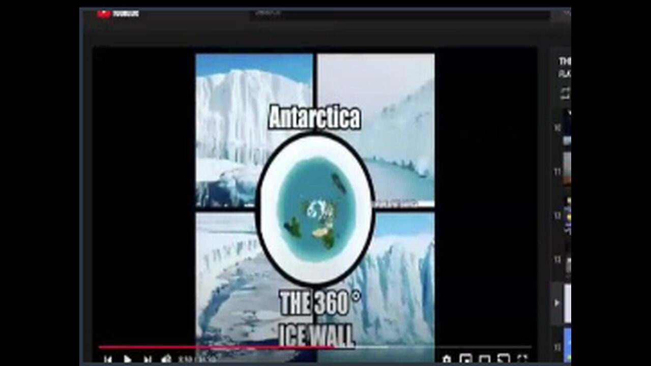The Sky Ice of Antarctica, the wall and the firmament. What they found when they drilled into it.
