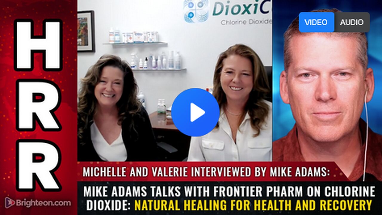 Frontier Pharm on chlorine dioxide: natural healing for health and recovery