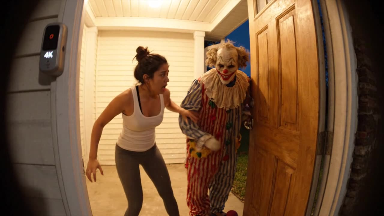 😱 Scary Prank Caught on Doorbell Camera! Funny Reaction Viral Video