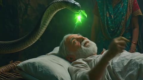 Snake and farmer frds