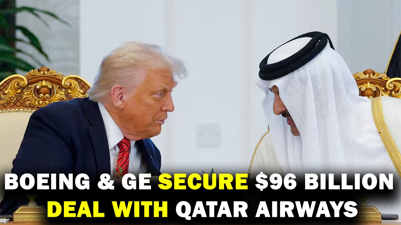 Boeing Stock Rises After $96 Billion Deal with Qatar Airways | Largest Aircraft Order in History