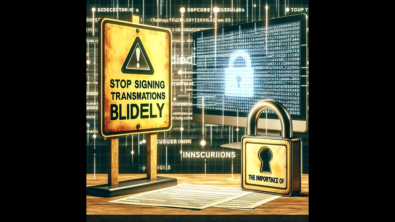 Analysis Your Transactions The Importance of a Secure Screen.