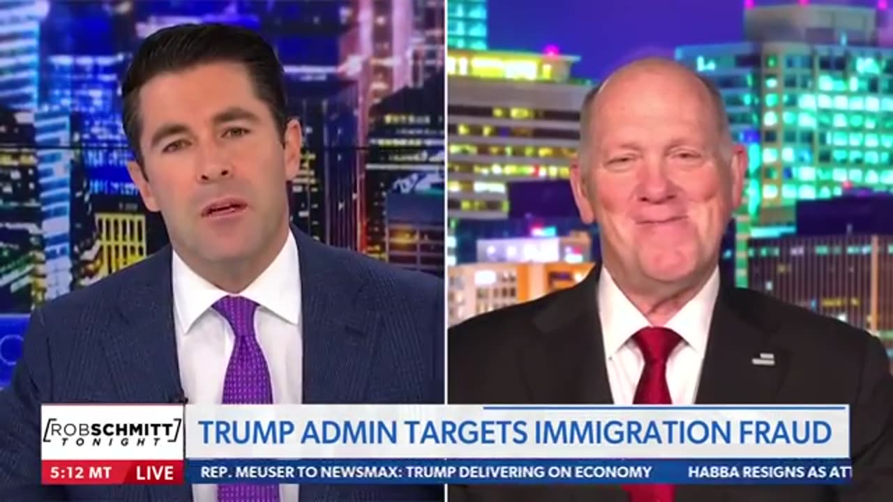 Tom Homan Has ‘Asked for Eyes on Ilhan Omar’s Marriages