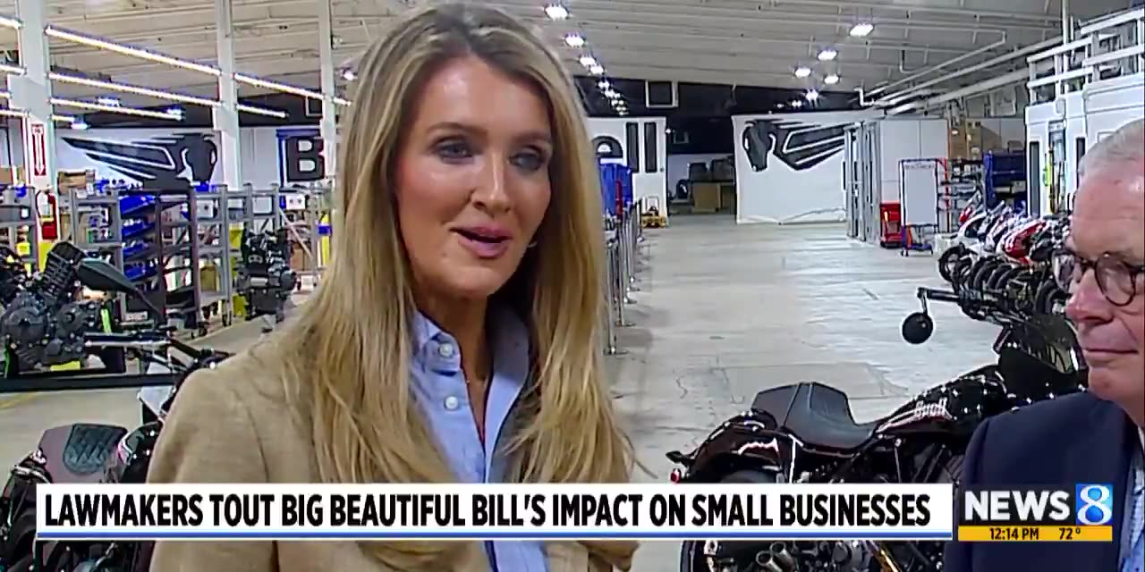 SBA Sec Kelly Loeffler toured Buell Motorcycles in Grand Rapids, MI