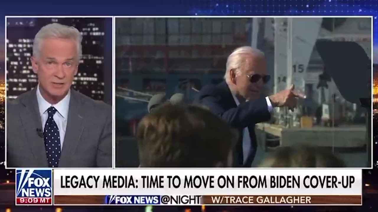 Turns out the legacy media, the very same people who covered up Joe Bidens cognitive decline, would now like to put the cover-up behind them
