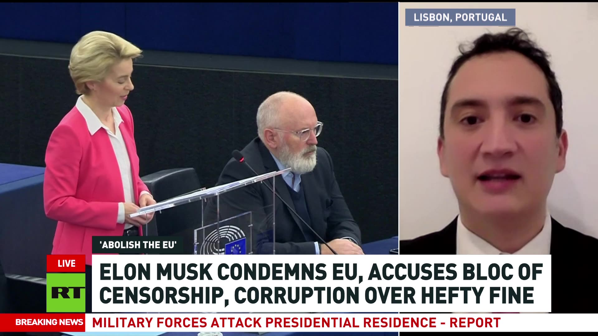 Bureaucrats from EU want to restrict non-EU media, thereby ban free speech — Alexandre Guerreiro