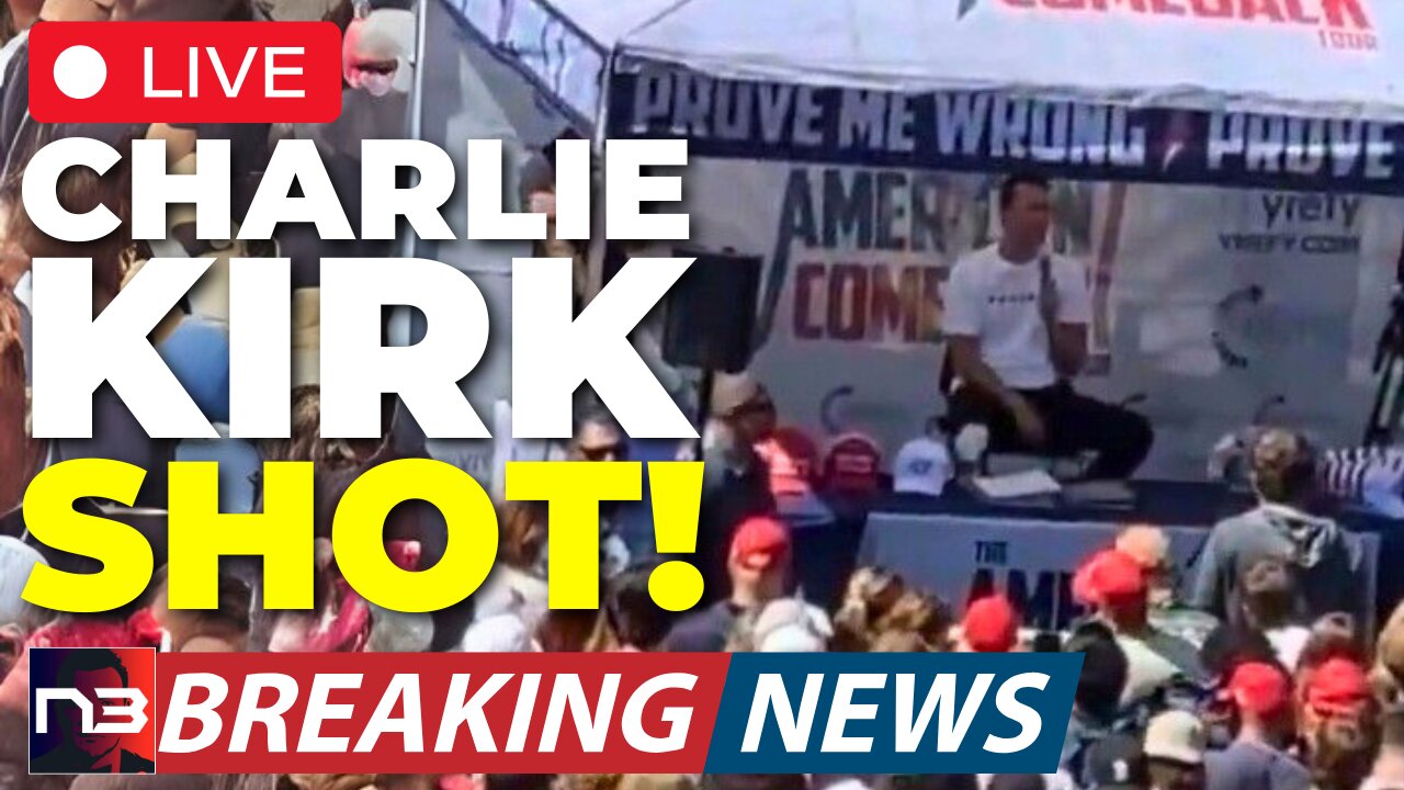 BREAKING: Charlie Kirk MURDERED at Utah Valley University Event — Suspect NOT in Custody