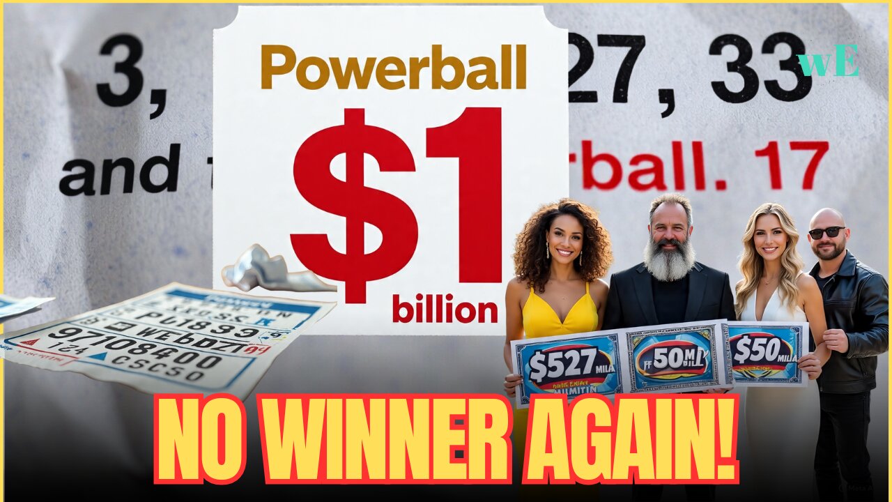 Powerball Jackpot Hits $1 Billion – Winning Numbers & Next Draw