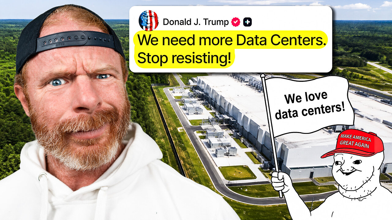 “We Stand with Data Centers Now!” (MAGA Sheep are losing it) thumbnail