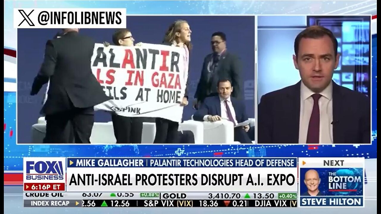 Mike Gallagher suggests pro-Palestine protesters are a domestic terrorist movement