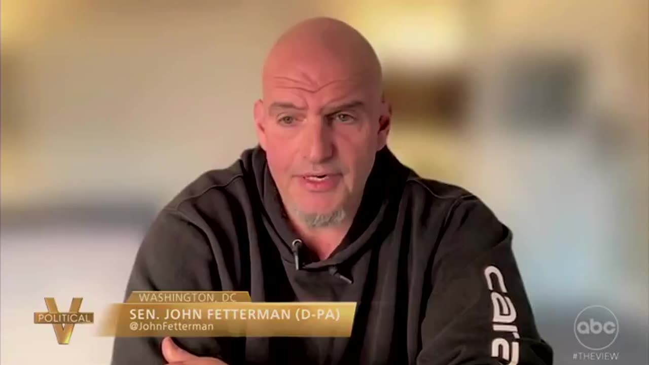 Fetterman Doesnt Take Sunny Hostins BS Lecture