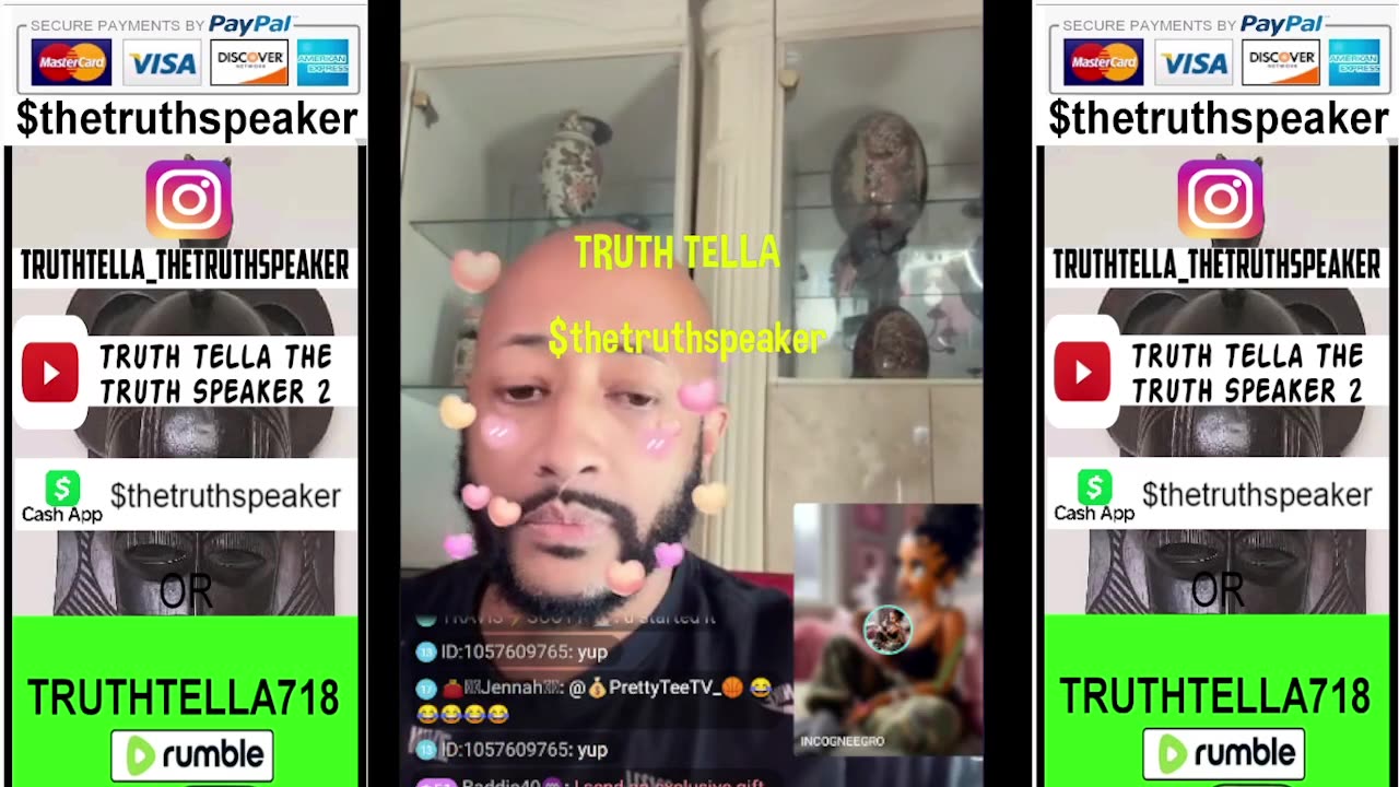 PEDO-FLOP TRINA B ATTACKS EMPRESS PARIS & HER KIDS BUT CLAIMS OTHER PEOPLE ARE SICK WHO ATTACK KIDS THEN LOOKS EMBARRASSED & DUMB WHEN PRETTY TEETEE ENTERED HIS CHAT