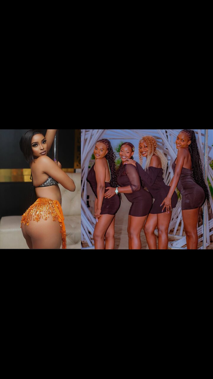 CUTE BABES TWERK FOR MEN PARTY