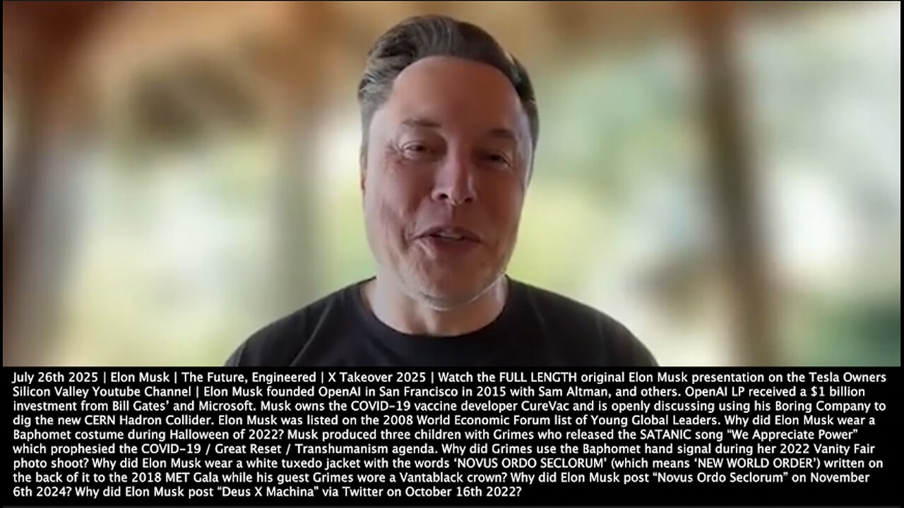 Elon Musk | You Could Upload Your Memories...a Saved Version of Yourself. Download That Into a New Clone Body. Download That Into a Robot Body Or A Clone Version of Your Original Self. A Form of Immortality. - 7/26/2025