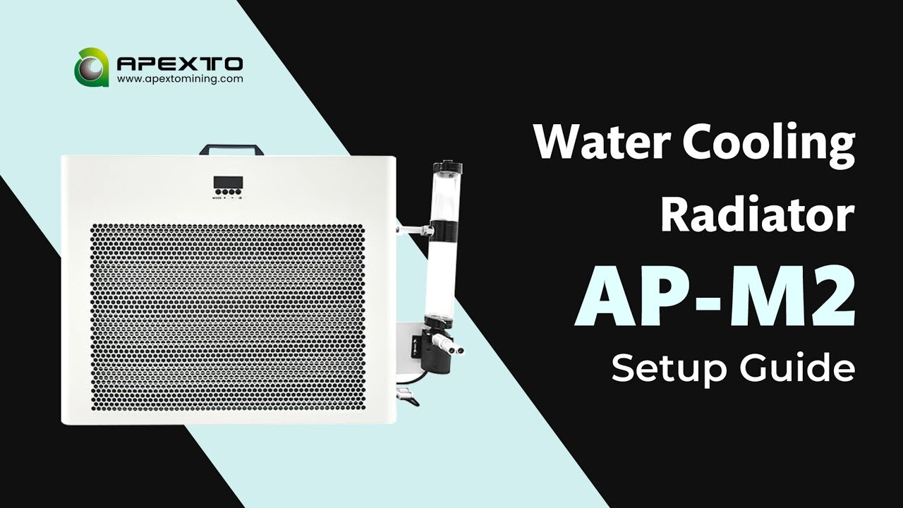 AP-M2 Water Cooling Radiator β Easy Setup Guide