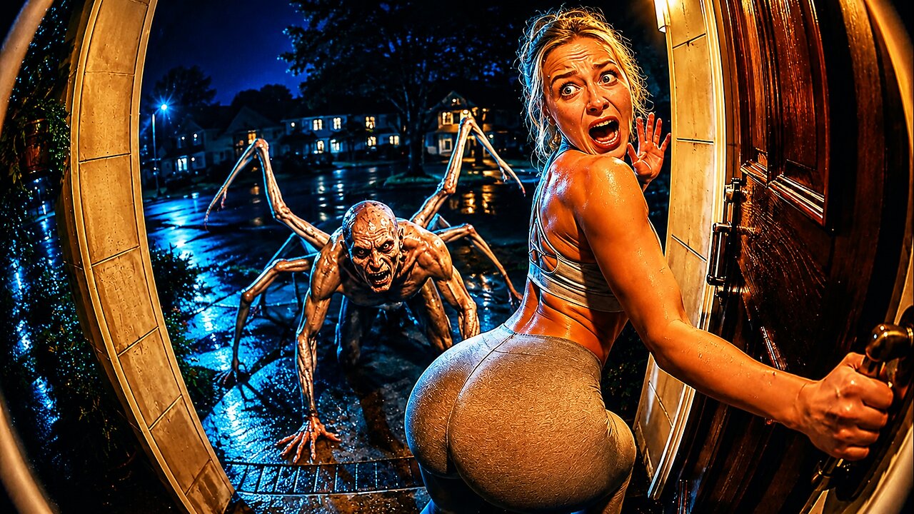 😱Girl -Opened the Door. BIG Mistake! Funny Girls Scary Prank Caught on Doorbell Camera | Viral Video